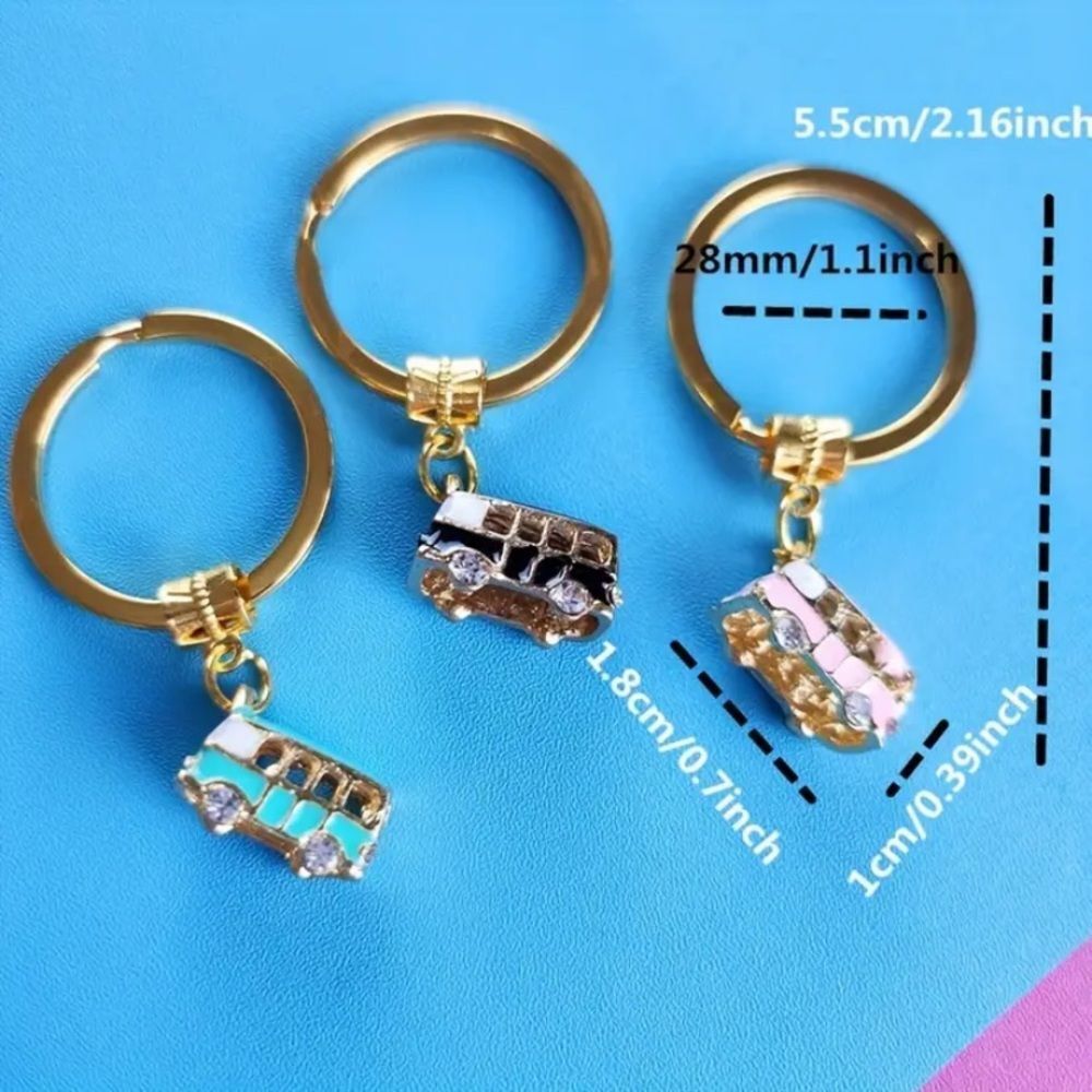 LAST IN STOCK: PINK β¨βοΈπͺΈπBeachΒ VWβbusβkeychainβ¨π·β¨ - Picture 8 of 8